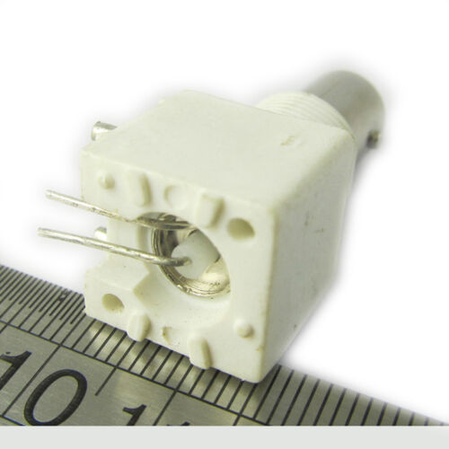 50pcs BNC Female Right Angle PCB Mount Jack BNC Q9 Female RF Coax CCTV Connector - Picture 3 of 5