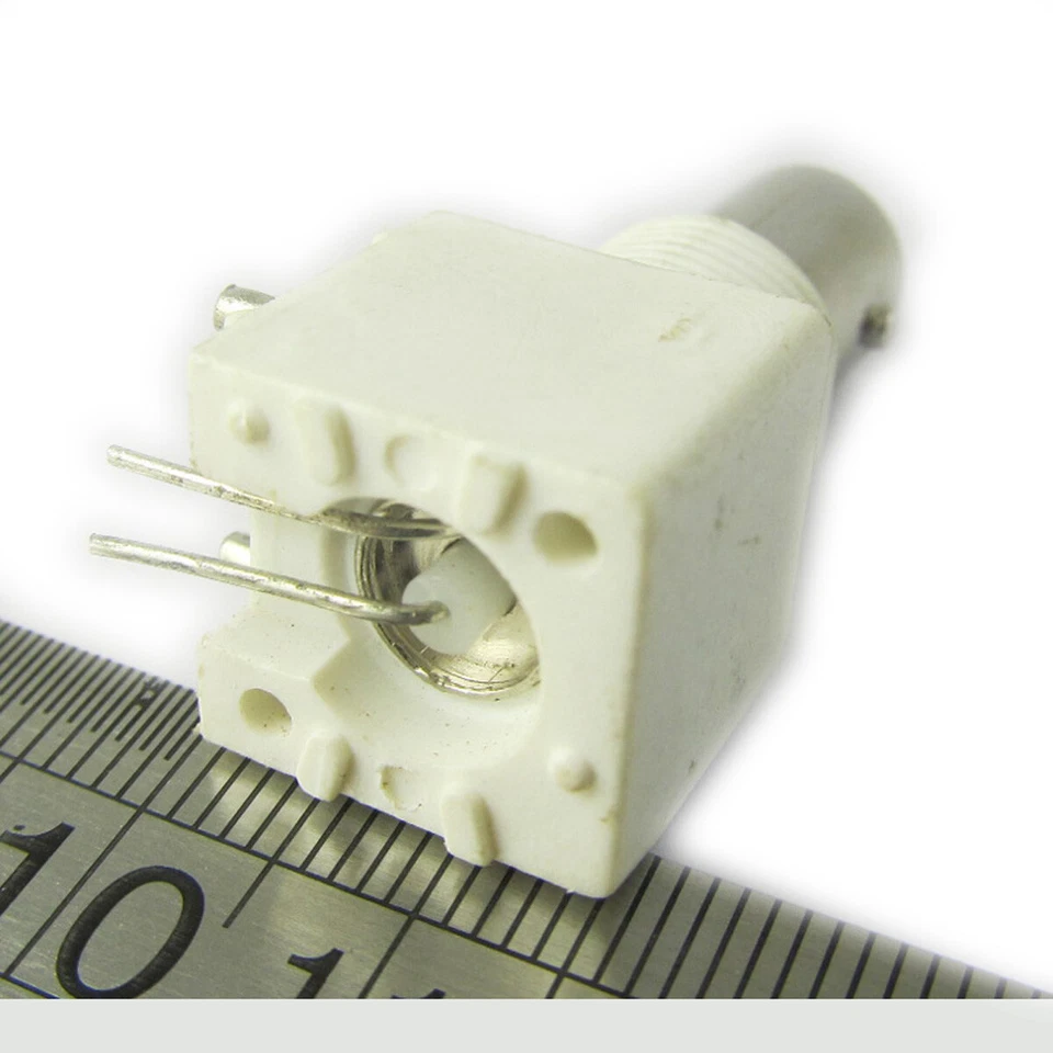 20pcs BNC Female Right Angle PCB Mount Jack BNC Q9 Female RF Coax CCTV Connector - Image 3 of 4