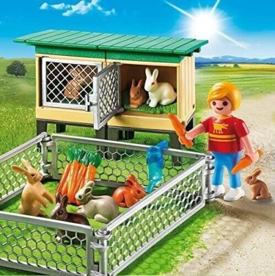 PLAYMOBIL Country Rabbit Animals For Fattoria New Sealed New