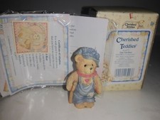 Cherished Teddies. Tiny Ted Bear. God Bless Us Everyone