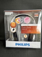 Philips Audio PC Headset Wired with Mic Extra Bass Gaming + Chat