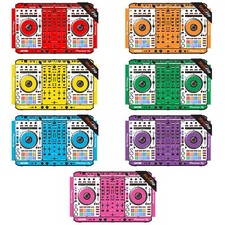 Pioneer DDJ-SX3 Skin  7 Bold Color Blocking  Protective Decal  StyleFlip