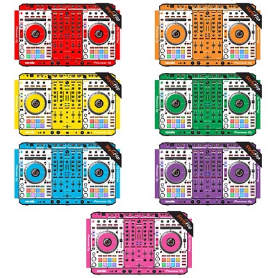Pioneer DDJ-SX3 Skin | 7 Bold Color Blocking | Protective Decal | StyleFlip