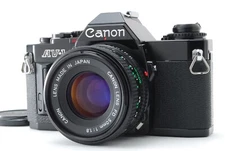 [Excellent +++++] Canon AV-1 35mm SLR Camera with Canon NFD 50mm f/1.8 #oku00078