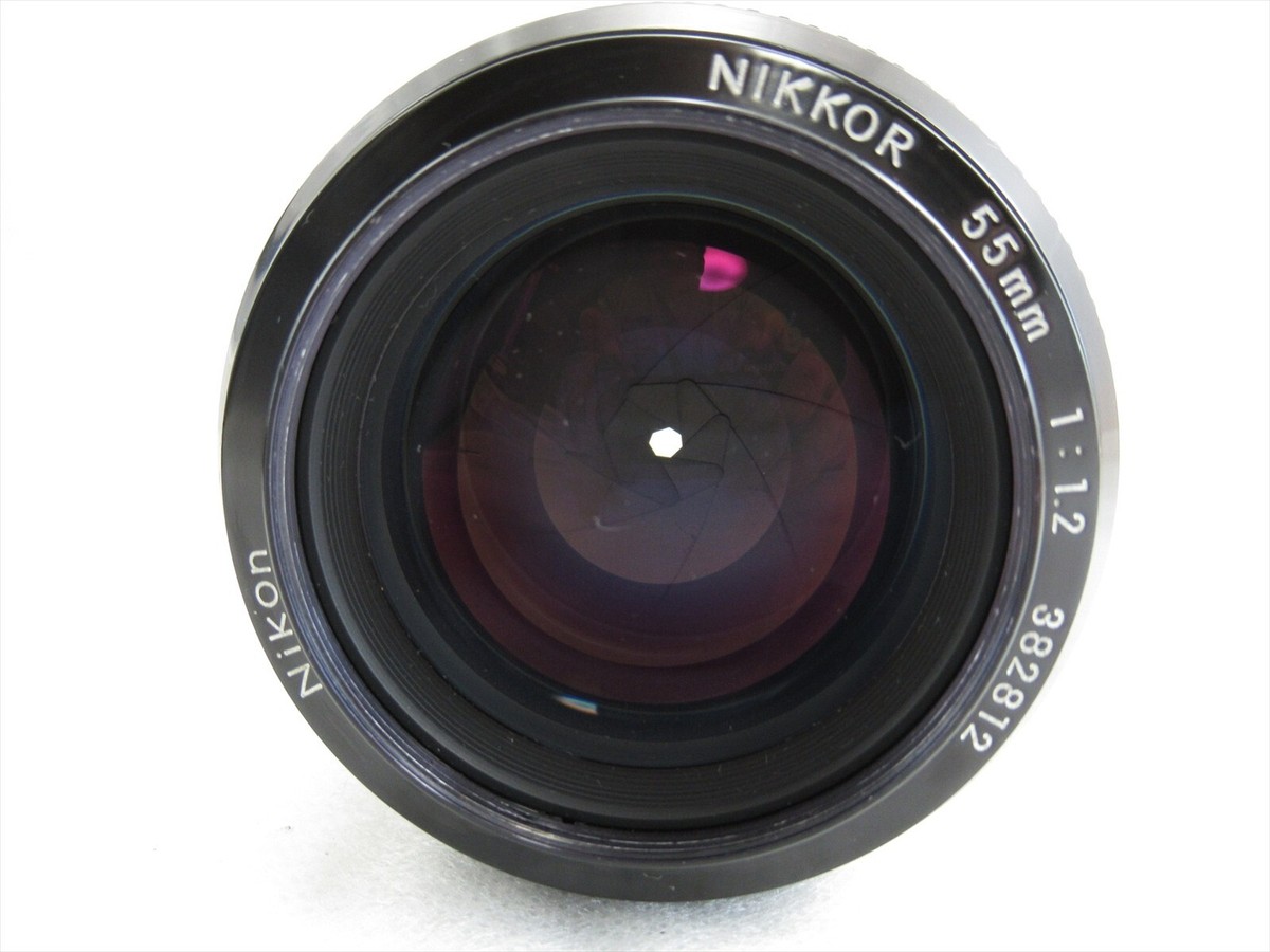 [実用品]Nikon AI NIKKOR 55mm f/1.2 実用品]Nikon AI NIKKOR 55mm f/1.2 Nikon 55mm f/1.2 Review