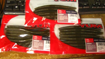 Yum ''5 dinger'', 3 pks, 24 ct, 5'', grn pmpkin, free shipping