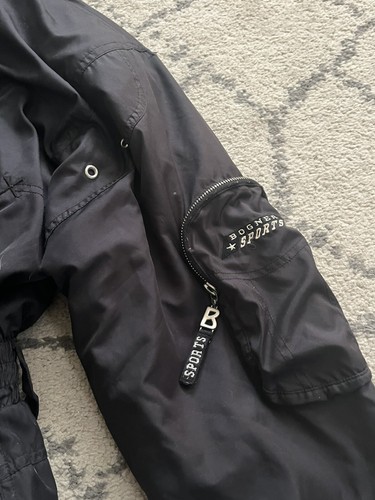 BOGNER Women’s 12 Long Black Ski Snow Suit Size L12 Insulated Polyester No Belt - Picture 6 of 14