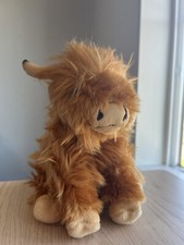 Living Nature Highland Cow Soft Toys - AN341 - With Sound