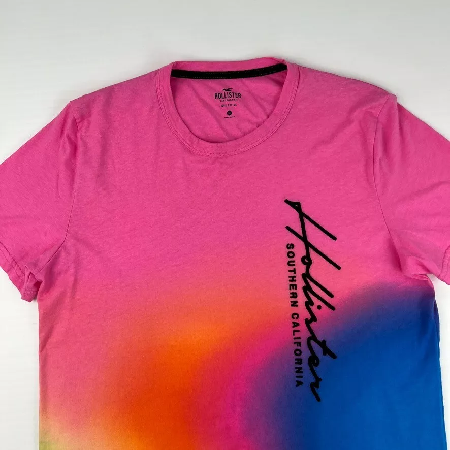 Hollister top rainbow shirt
