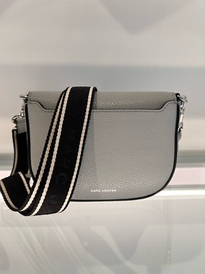 Marc Jacobs The Turn Lock, Logo, Leather Crossbody Mini Bag Marc Jacobs The Turn Lock, Logo, Leather Crossbody Mini Bag