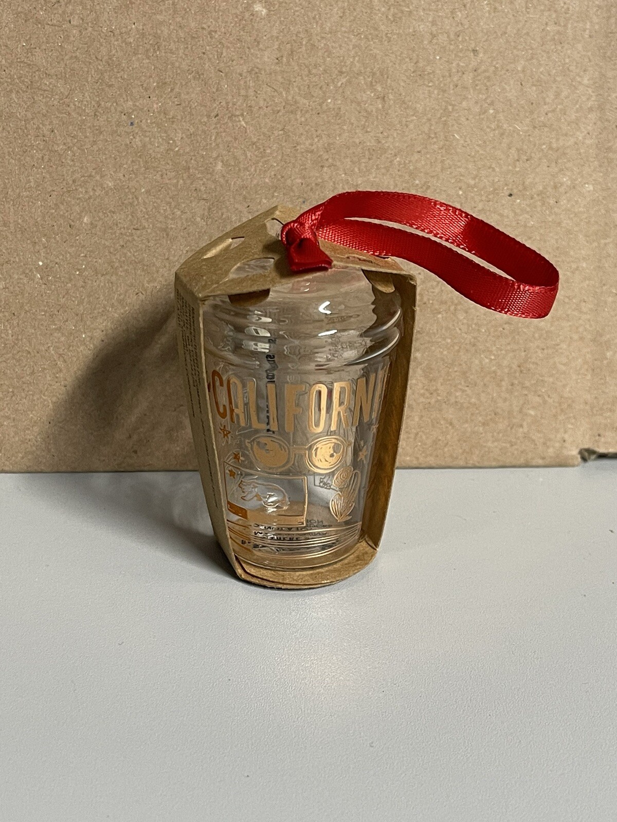 Starbucks 2021 California Been There Series Glass Ornament