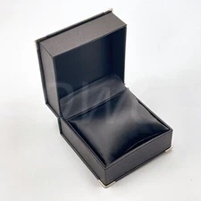 New Unbranded Black Watch Box Storage Case With Matching Pillow