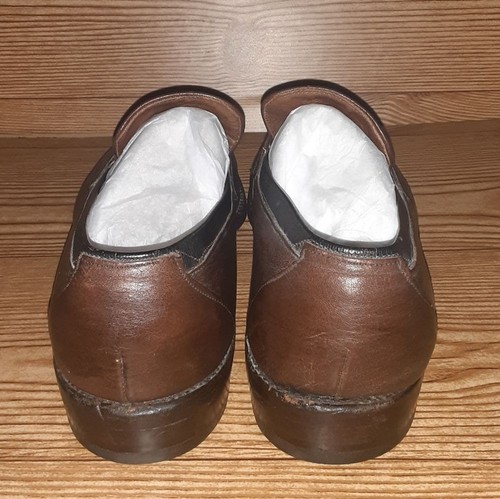 Mens Allen Edmonds Bermuda Brown Leather Loafers Size 9.5 C - 第 4/11 張圖片