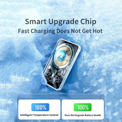 Wireless Power Bank 10000mah 22.5W Fast Charge Magnetic External Batter For Cell - Picture 6 of 7