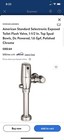 American Standard Exposed Selectronic Battery Toilet 1.6 gpf Flush Valve -...