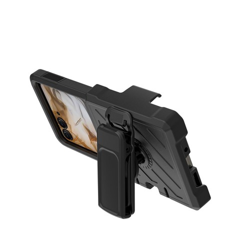 Coque pour Motorola Razr 2024 2025 Noble Hybrid Armor avec clip ceinture étui housse - Photo 3 sur 7