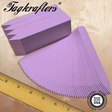 LILAC 6" x 5/8" Plastic Plant Labels Plant Stakes Markers Nursery Tags USA Made