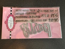 The Stamps of Life Party Stamps  Die