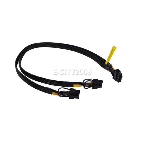 DELL T5820 Server GPU Video Card Power Cable 10pin to PCI-E Dual 8pin(6+2) Cord - Picture 16 of 16