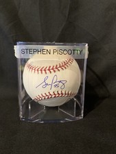 Steven Piscotty Autographed Baseball