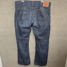 Levis 527 Jeans Mens 40x32 Boot Cut Medium Wash Denim