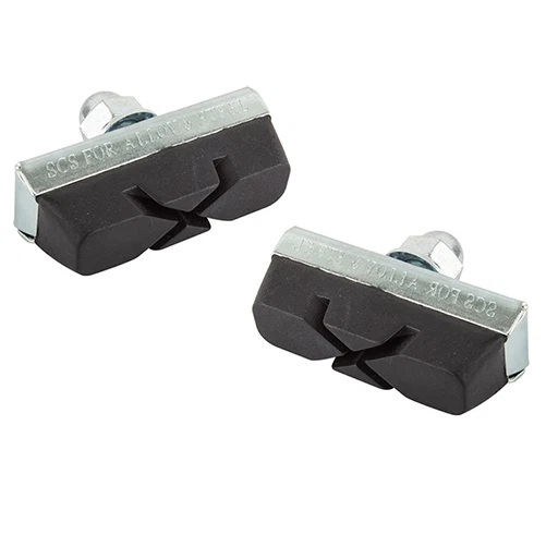 Zapatas de freno X-Cut clásicas vintage híbridas de carretera bicicleta de crucero de montaña Foto 2 de 2