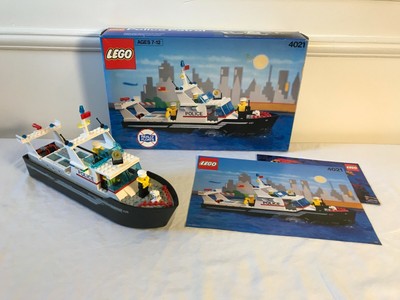 lego police boat instructions 4021