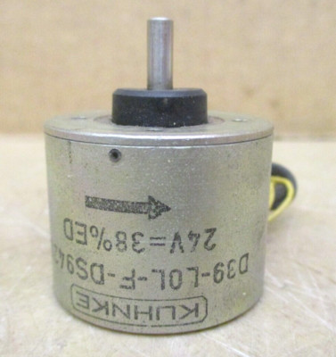 Kuhnke D39-L0L-F-DS9420 Electric Motor 24V=38% ED  49517HI
