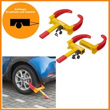 1x Radkralle Parkkralle Wegfahrsperre Wohnwagen Anhänger Diebstahlsicherung Auto