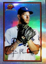 2019 BOWMAN 1989 30TH ANNIVERSARY CHROME #B30-CKE Clayton Kershaw Dodgers