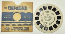 View-Master Reel 101 Hand Lettered Rocky Mt Natl Park Colorado USA 1947