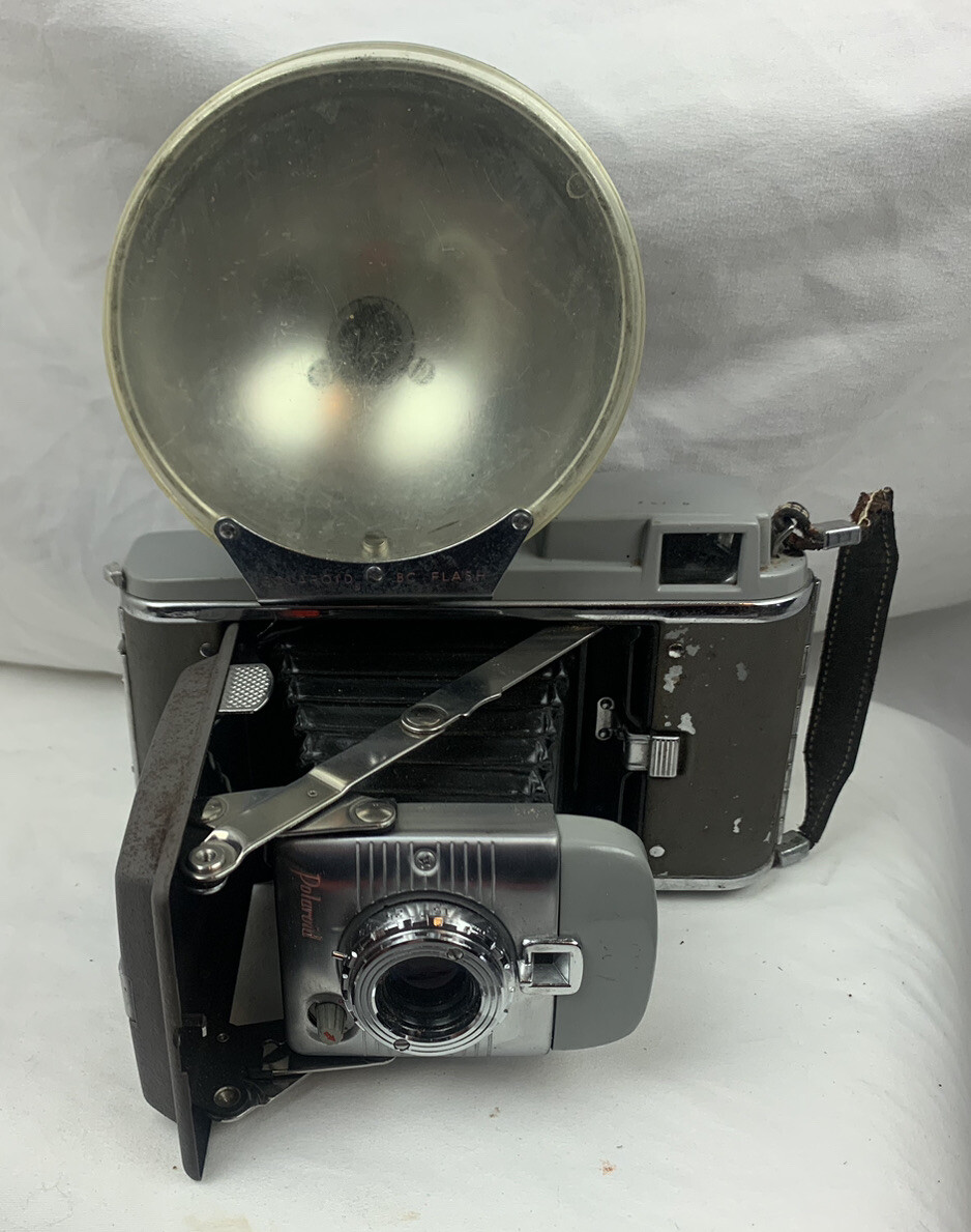 POLAROID Land Camera ブラック フラッシュ Vintage Polaroid Land Camera Model 80 With Flash Untested | eBay