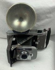 Vintage Polaroid Land Camera Model 80 With Flash Untested