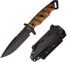 Halfbreed Blades Fixed Knife 5.25 Bohler K340 ISODUR Tool Steel Blade G10 Handle