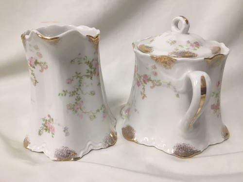 (11 Piece) Warwick China USA 'Old Abbey' w/Gold Daubs Partial DESSERT SET For 4 - Picture 5 of 12