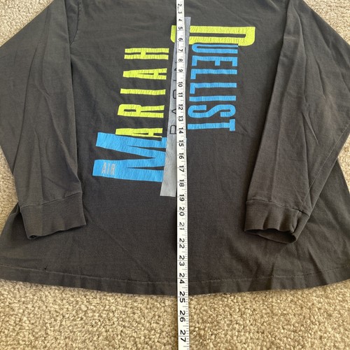 Chemise Nike vintage Air Mariah & Duelliste chaussures t-shirt années 80 90 grand USA running - Photo 14/15