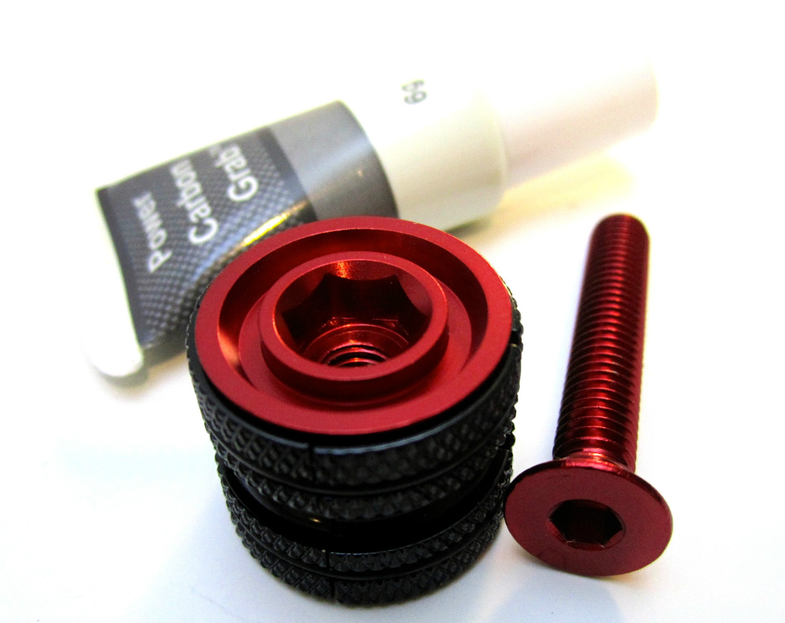 MT ZOOM Spina Espansore Cuffia Ultraleggera per Sterzi Carbonio/Alluminio 11G!