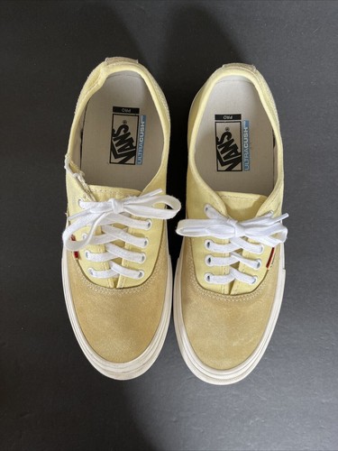 vans ultracush yellow
