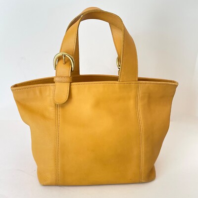 バッグ Rera Vintage Coach Suede Hobo Bag Yellow Vtg Y2k Rare Coach Yellow Leather Hamptons Soho Hobo Womans