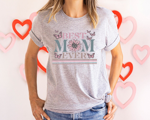 Feliz Día de la Madre Camiseta Mejor Mamá Camisa Linda Mamá Regalo Mujeres Damas Top - Imagen 3 de 5