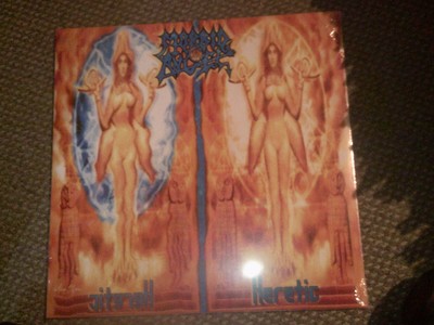 Morbid Angel - Heretic  LIMITED 20th ANNIVERSARY YELLOW VINYL  LP   NEU  (2023)