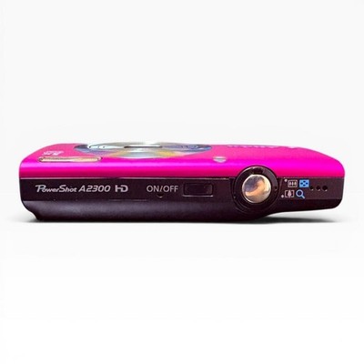Canon PowerShot A2300 Pink Compact Digital Camera Full Set