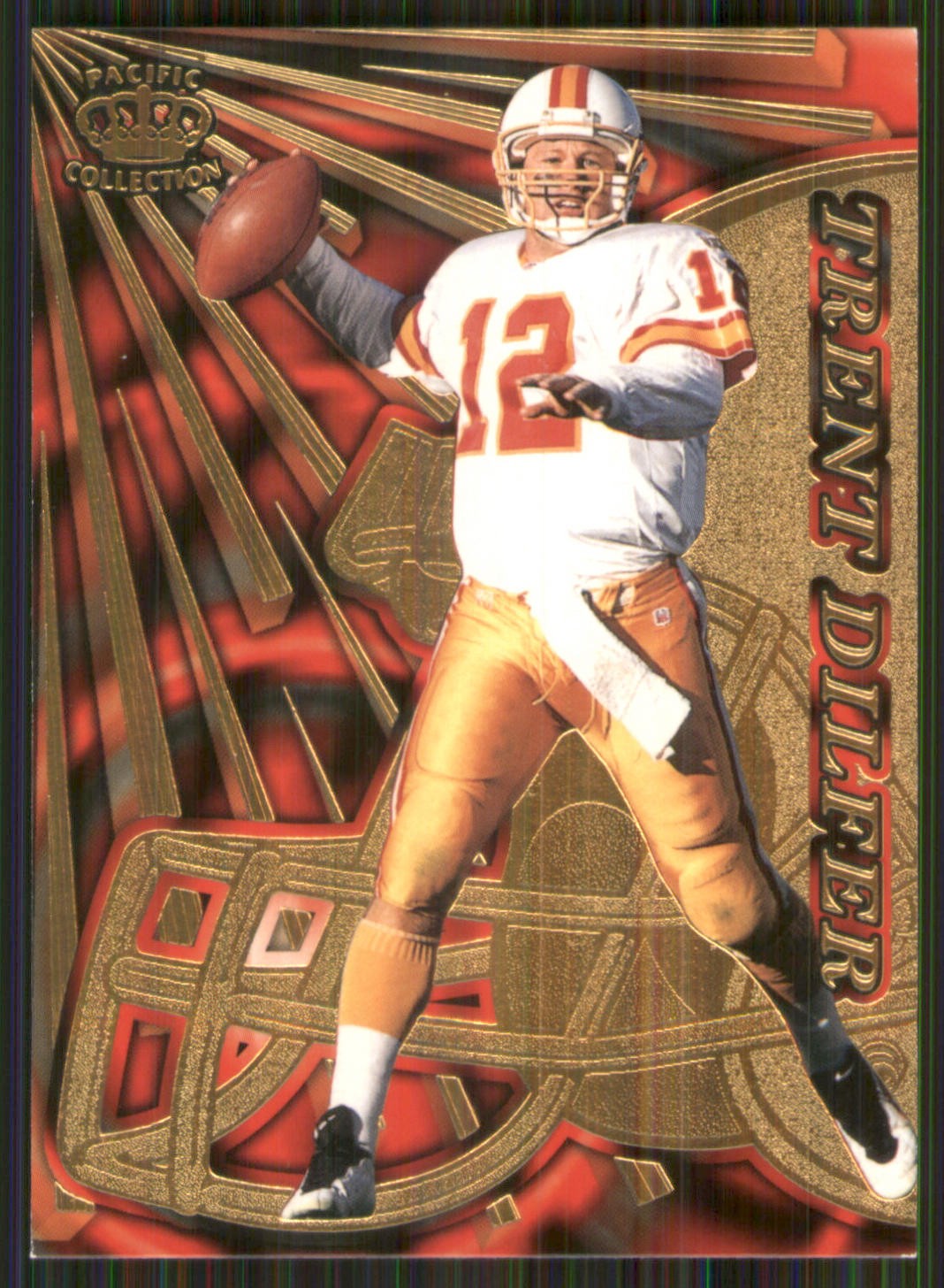 1997 Pacific Dynagon #42 Bobby Hebert / Trent Dilfer Tampa Bay Buccaneers TW2798
