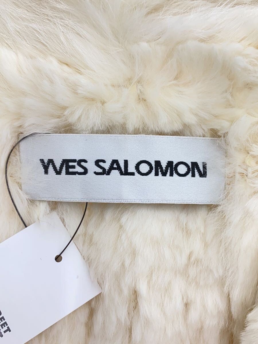 ALTRA YVES SALOMON Altro Giacca Pelliccia di Coniglio 36 CRM