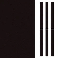 Billiard Cloth 8ft Professional Pool Table Felt with 6 Felt Cloth Strips Black