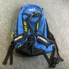 Millet Steep 12 Backpack Blue Green Snowboard Skiing Day Pack Outdoor Hiking