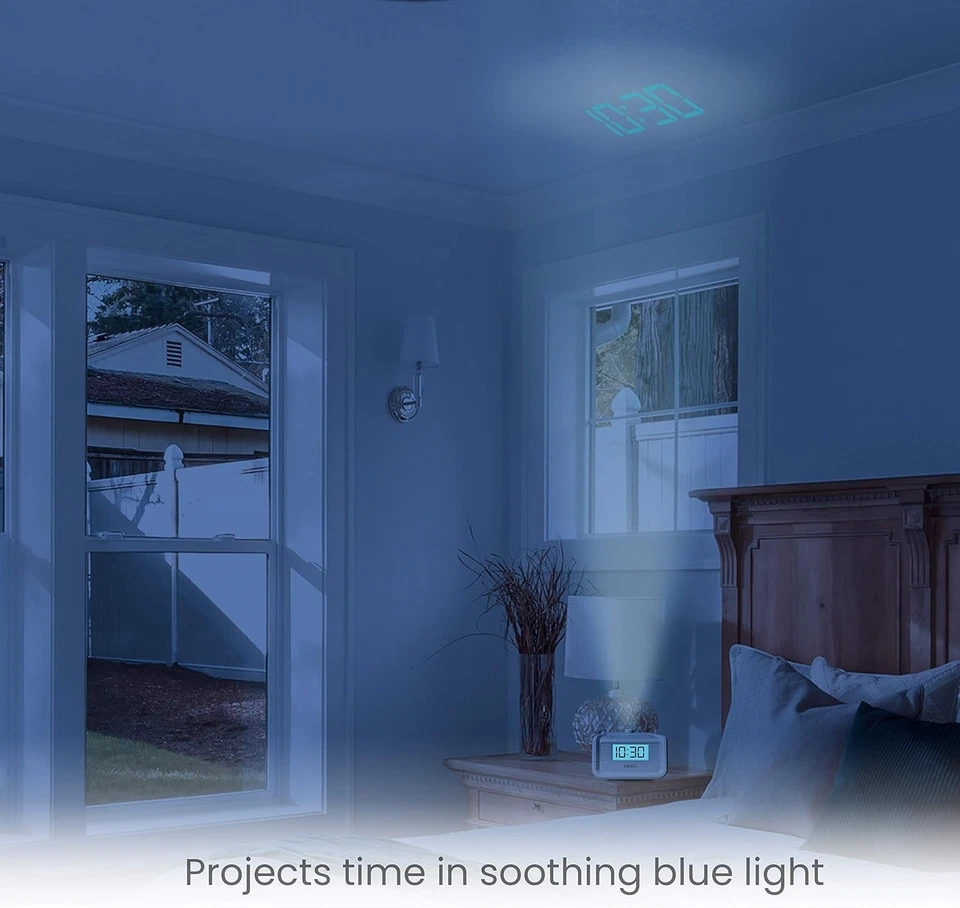 Sleep Timer Clock Radio with Night Light - Image 4 of 4