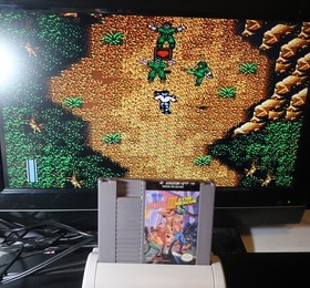 Ikari III (3) The Rescue Nintendo NES Cartridge Tested & WORKS See Screenshots!