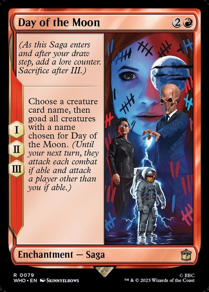 Day of the Moon Universes Beyond: Doctor Who 79 MTG NM