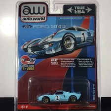 Auto World 1966 Ford Gt40 Blue Le Mans 164 Nitro Xgt Limited Unopened Auto World 1966 Ford Gt40 Blue Le Mans 164 Nitro Xgt Limited Unopened